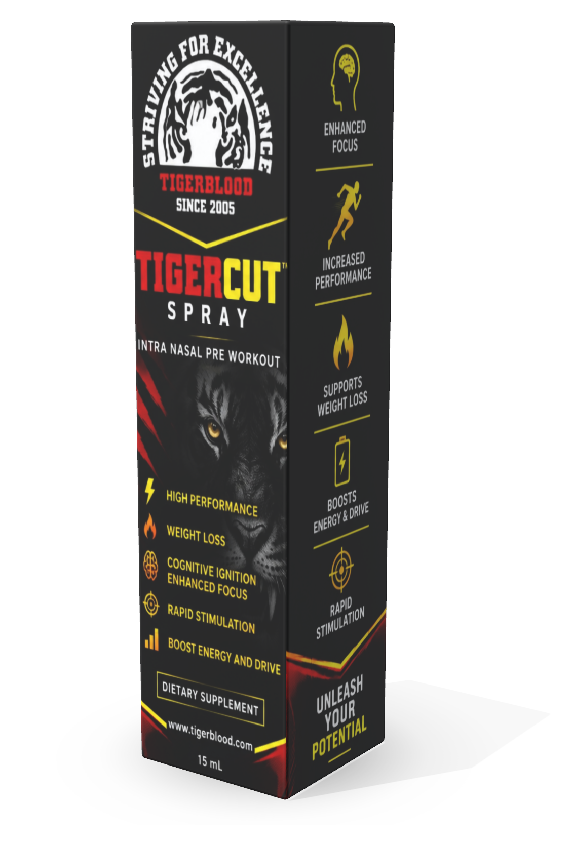 TigerCut Spray box